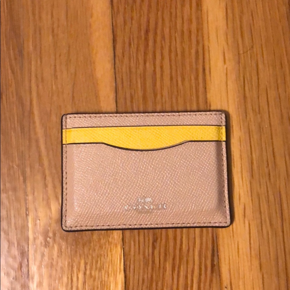 Coach card holder